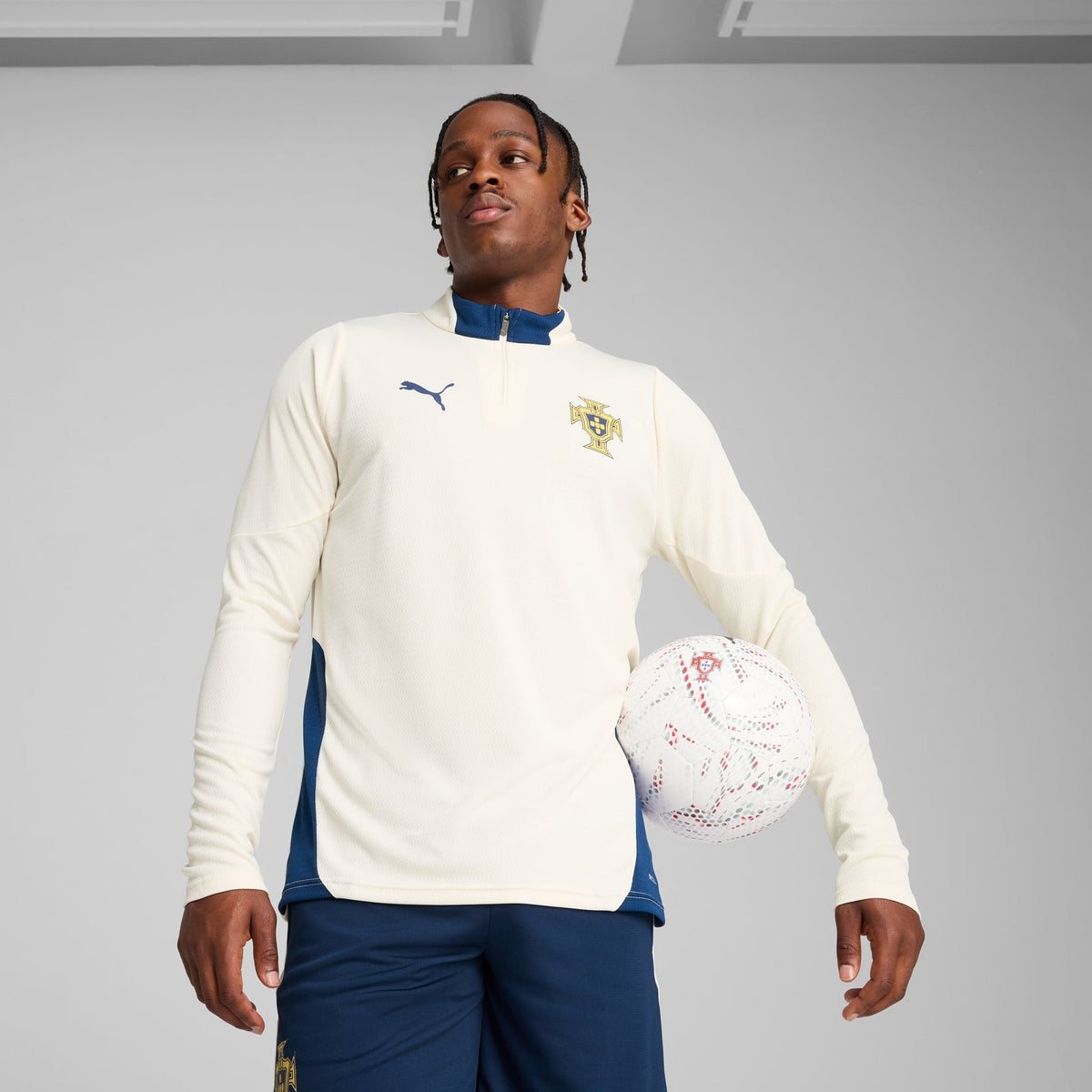 Blusa de Treino Quarter-Zip Portugal Masculina